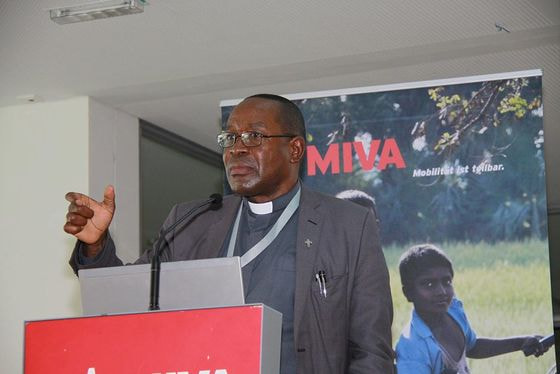 P. Ferdinand Muhigirwa SJ, Kongo, Leiter eines Arrupe Zentrums zur Ressourcen-Thematik