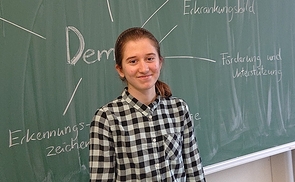 Für Jasmin ist der Lehrgang eine sinnvolle Überbrückung bis zum Einstieg in die Fachausbildung.